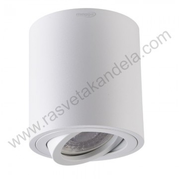 Nadgradna lampa usmeriva 90x96mm 1xGU10 ANINA bela