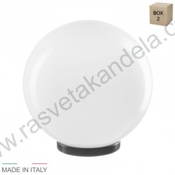 Kugla opal bela fi250mm 1xE27 GLOBO sa postoljem IP44 - 2 kom.