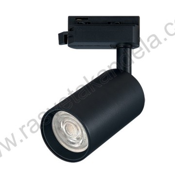 Šinski reflektor 1xGU10 M205010 crni