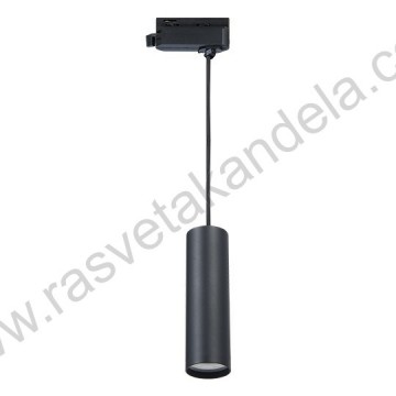 Šinska visilica 1xGU10 M205020 crna