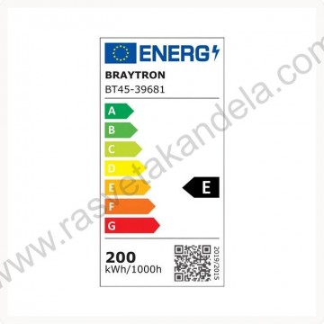 LED industrijsko zvono 200W crno 3CCT BT45-39681