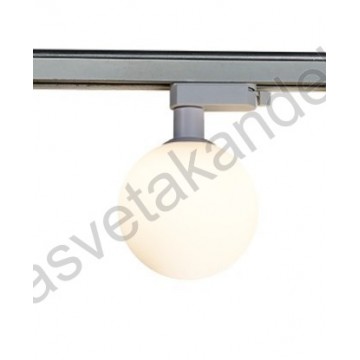Šinski reflektor 1xG9 M205011-W beli+belo staklo