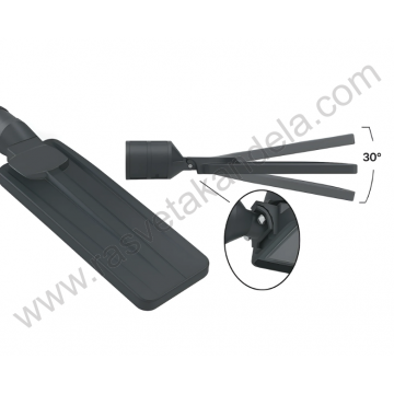 LED ulična svetiljka 200W 6500K IP66 siva