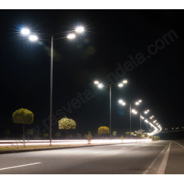 LED ulična svetiljka 150W 6500K IP66 siva