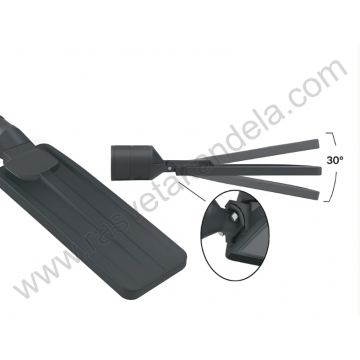LED ulična svetiljka 150W 6500K IP66 siva