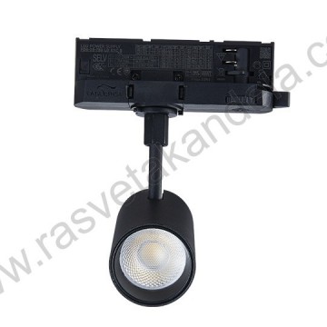 LED šinski reflektor trofazni 10W 3CCT M205050 crni