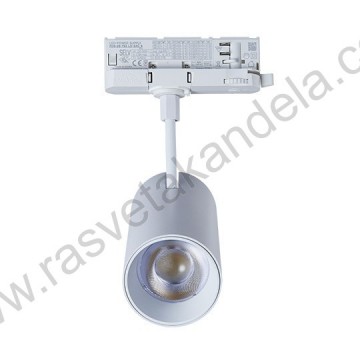 LED šinski reflektor trofazni 20W 3CCT M205051 beli
