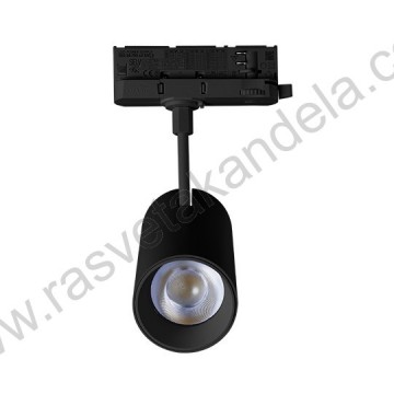 LED šinski reflektor trofazni 30W 3CCT M205052 crni