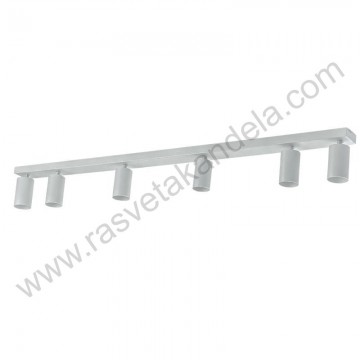 Spot lampa 6xGU10 BOXER bela