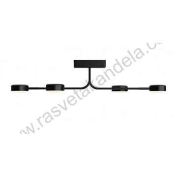 Led luster plafonjera 32W 3000K crna ARCANA
