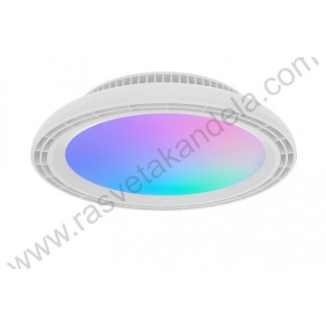 Plafonski ventilator sa LED svetlom 24W RGB+3CCT+daljinski