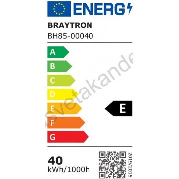Plafonski ventilator sa LED svetlom 40W 3CCT+daljinski+APP
