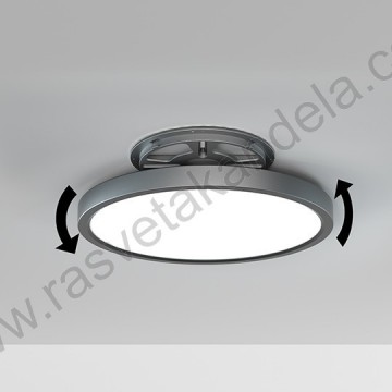 LED plafonjera M205763 24W 3CCT IP40 crna