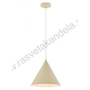 Visilica 1xE27 bež