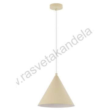 Visilica 1xE27 bež