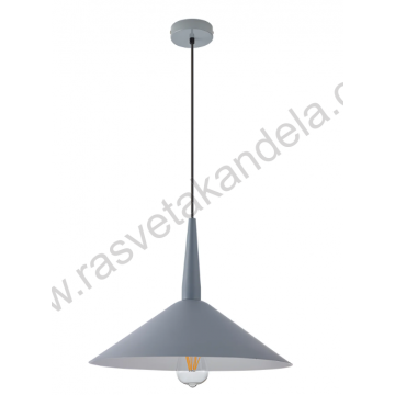 Visilica 1xE27 siva