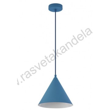 Visilica 1xE27 plava