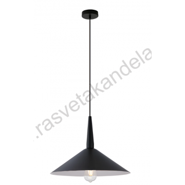 Visilica 1xE27 crna