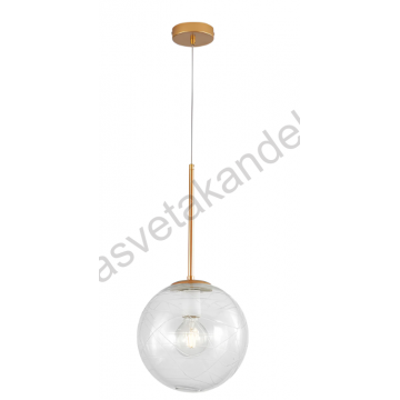 Visilica 1xG9 zlatna