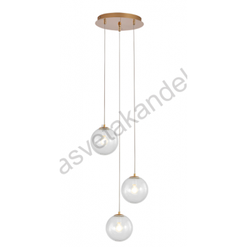 Visilica 3xG9 zlatna