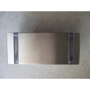 Baštenska zidna lampa 2xGU10 HL247 GARDENYA-2 mat hrom