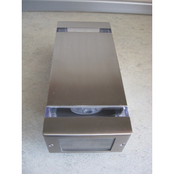 Baštenska zidna lampa 2xGU10 HL247 GARDENYA-2 mat hrom