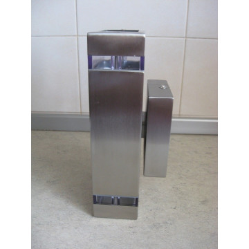 Baštenska zidna lampa 2xGU10 HL247 GARDENYA-2 mat hrom