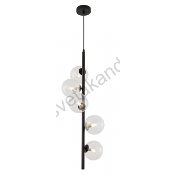 Visilica 5xG9 transparentno staklo S014