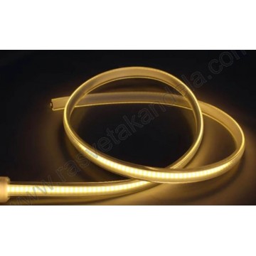 COB LED traka AMBER 5m 220V 10W/m 240d IP54 NEVA