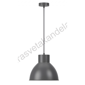 Visilica 1xE27 siva P008