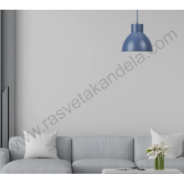 Visilica 1xE27 plava P008