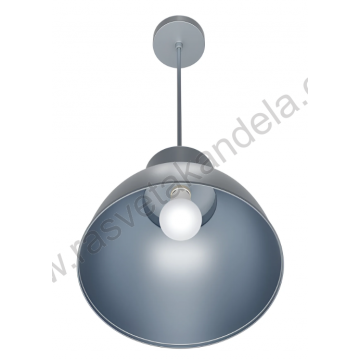 Visilica 1xE27 plava P008