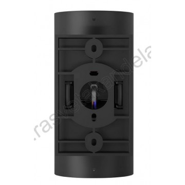 Baštenska zidna lampa 2xGU10 IP65 crna RITA