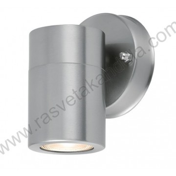Baštenska zidna lampa 1xGU10 IP44 mat hrom RITA