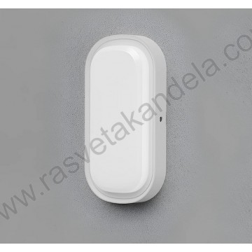 Brodska LED lampa 12W 3CCT IP65 bela BULKHEAD