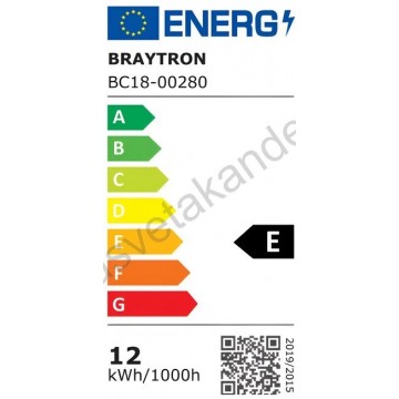 Brodska LED lampa 12W 3CCT IP65 bela BULKHEAD
