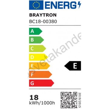 Brodska LED lampa 18W 3CCT IP65 bela BULKHEAD
