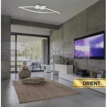 LED luster plafonjera 16W 4000K hrom ORIENT