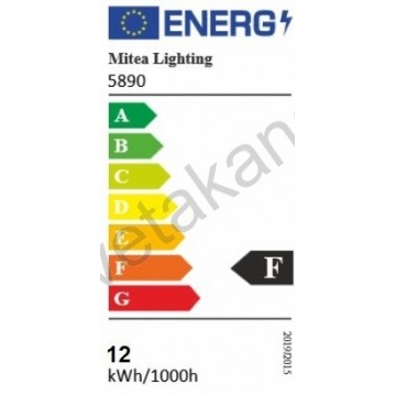 LED rozetna set 12W 3CCT crna/mat hrom/bela M206179