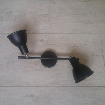 Spot lampa 2xGU10 M150420 crna-braon