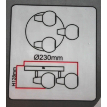 Spot lampa 3xE14 M130531