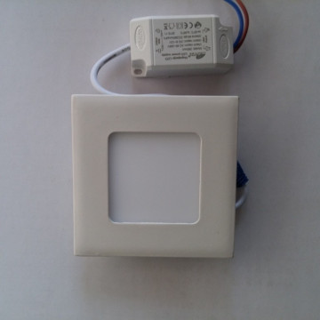 LED panel 3W četvrtast M3UK 6500K