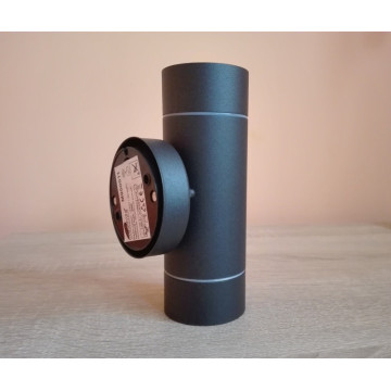 Baštenska zidna lampa 2xGU10 M950011 mat crna