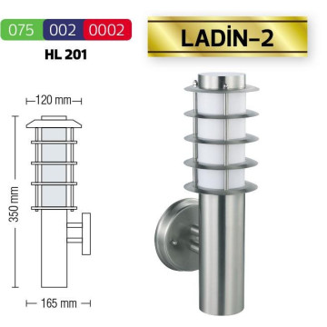 Baštenska zidna lampa 35 cm HL201 LADIN-2