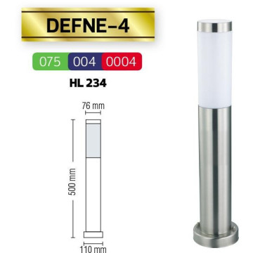 Baštenska stubna lampa 50cm HL234 DEFNE-4
