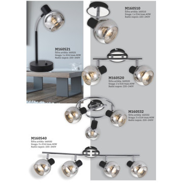 Spot lampa 3xE14 M160532