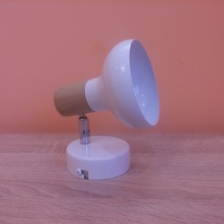 Spot lampa M160610 bela