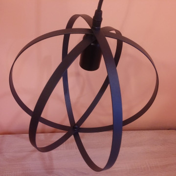 Luster visilica Horoz NEWTON crna