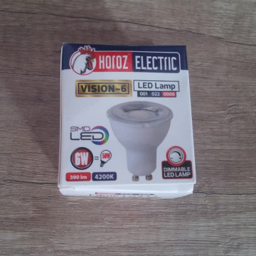 LED sijalica  VISION-6 GU10 6W 4200K dimabilna