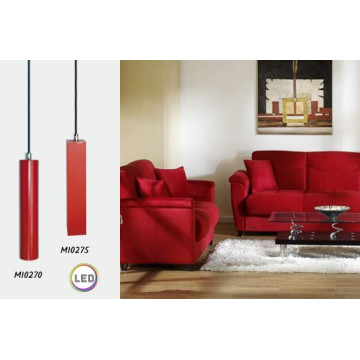 LED luster visilica M10275 crvena 5W 3000 K
